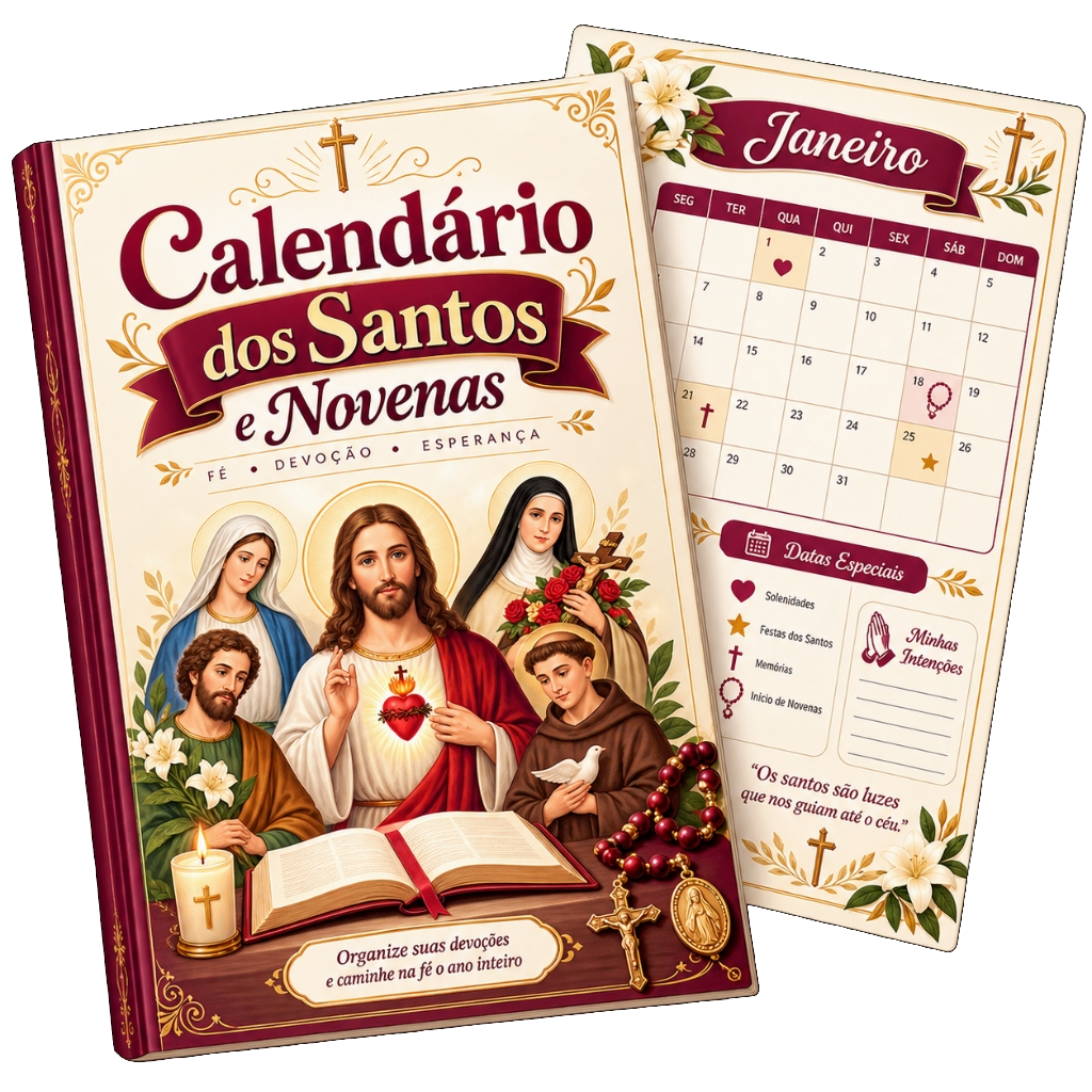 Calendário dos Santos e Novenas